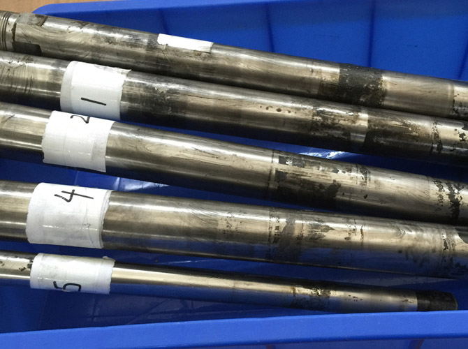 化工厂汽化炉黑水阀阀芯成功修复